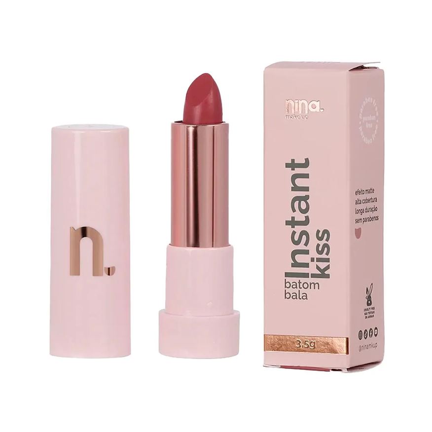 Nina Makeup Nina Make Up Instant Kiss Batom Bala Lady Di