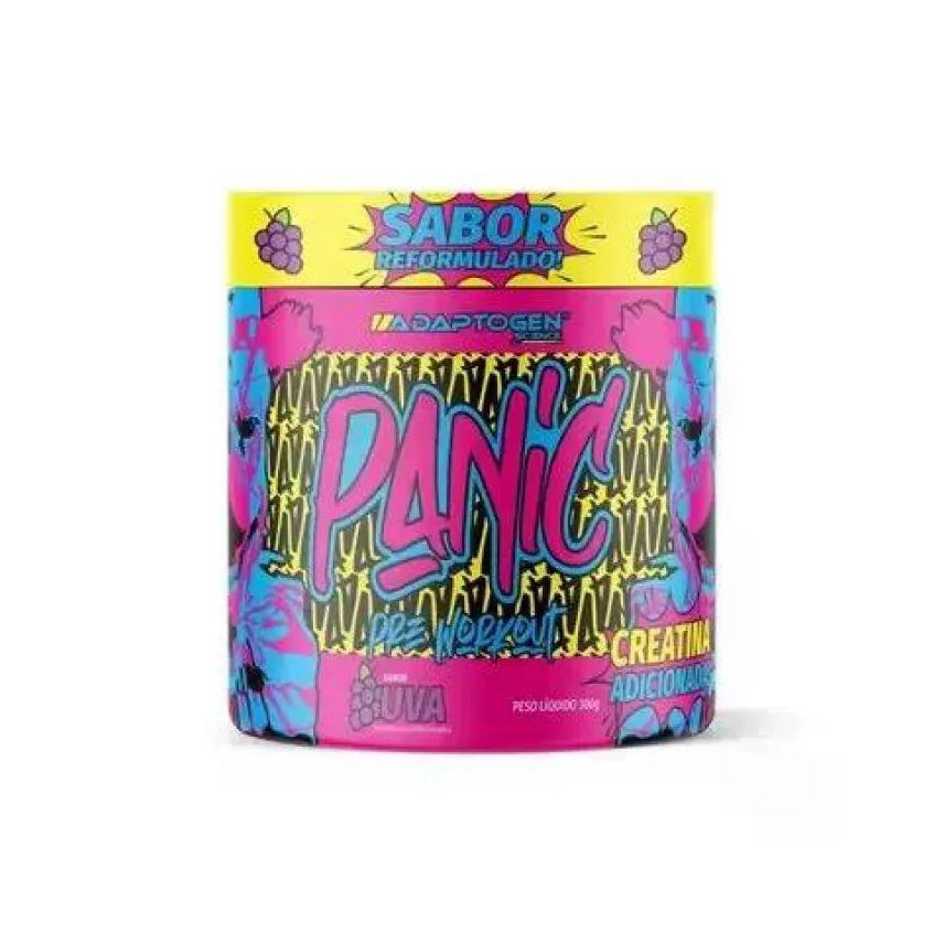 Adaptogen Science Panic Pré Workout Adaptogen Uva 300g