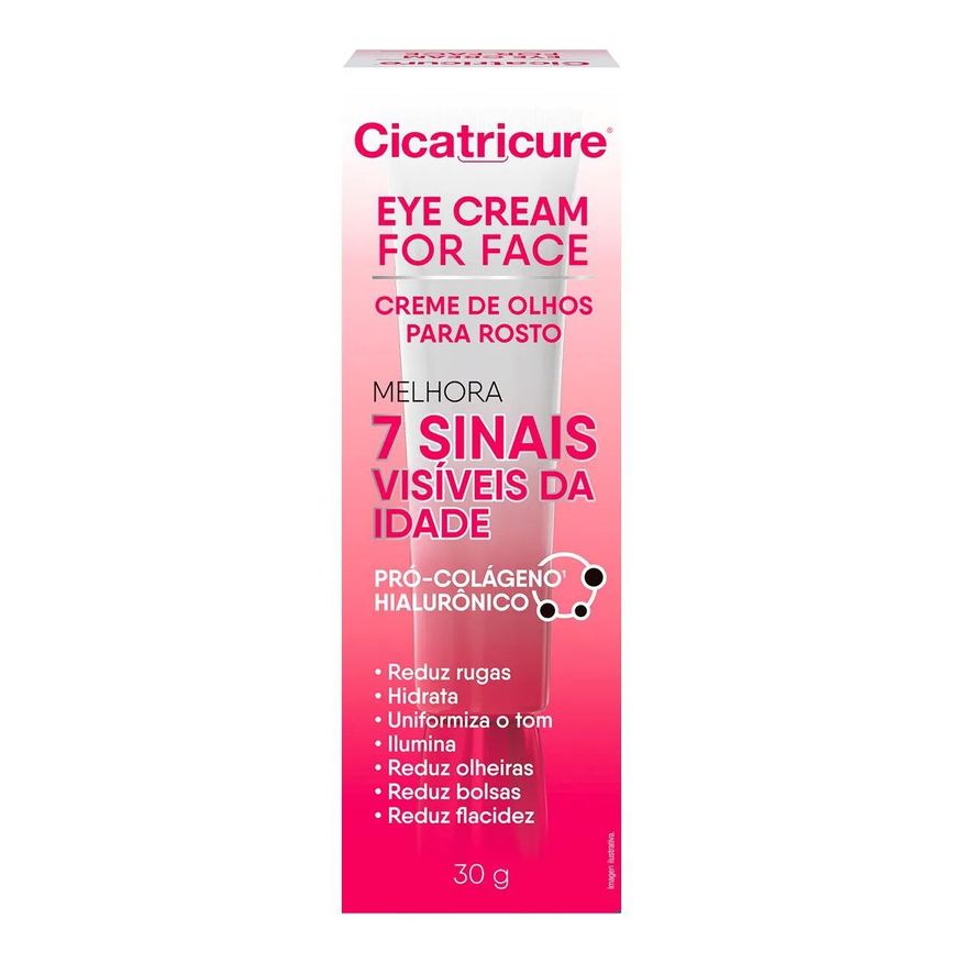 Creme Cicatricure de Olhos Anti Idade Hialurônico 30g