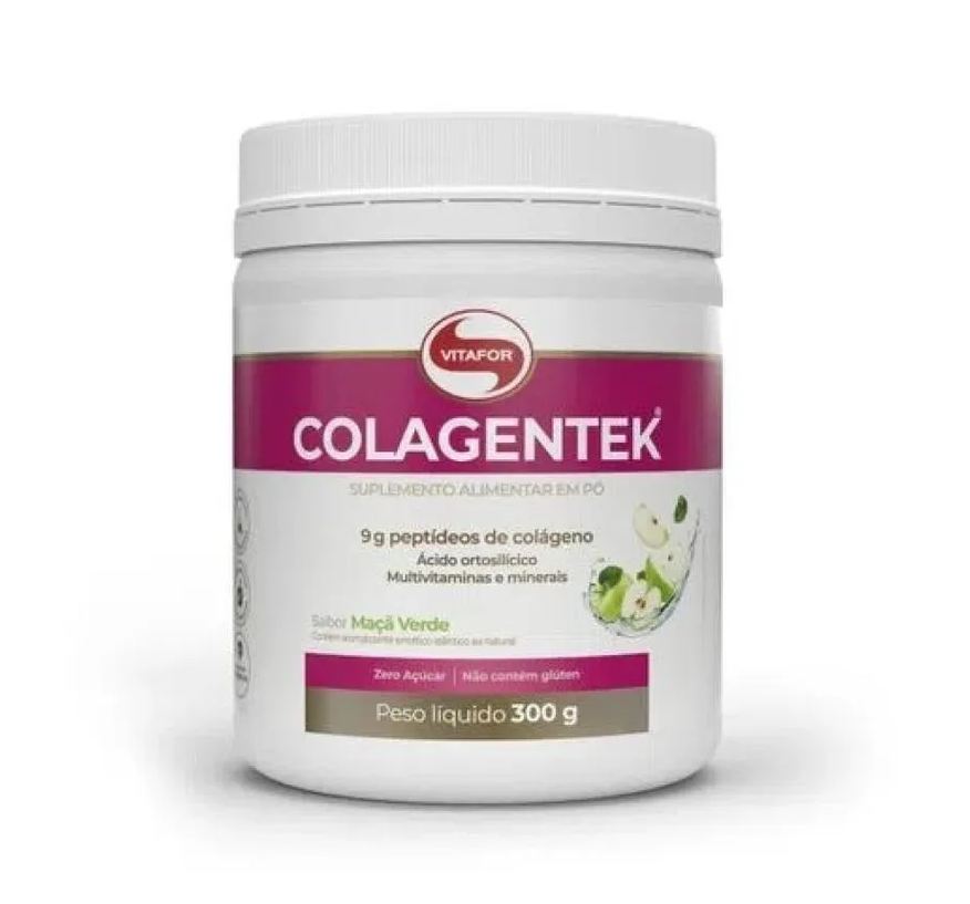 Vitafor Colagentek (300g) - Sabor: Maçã Verde