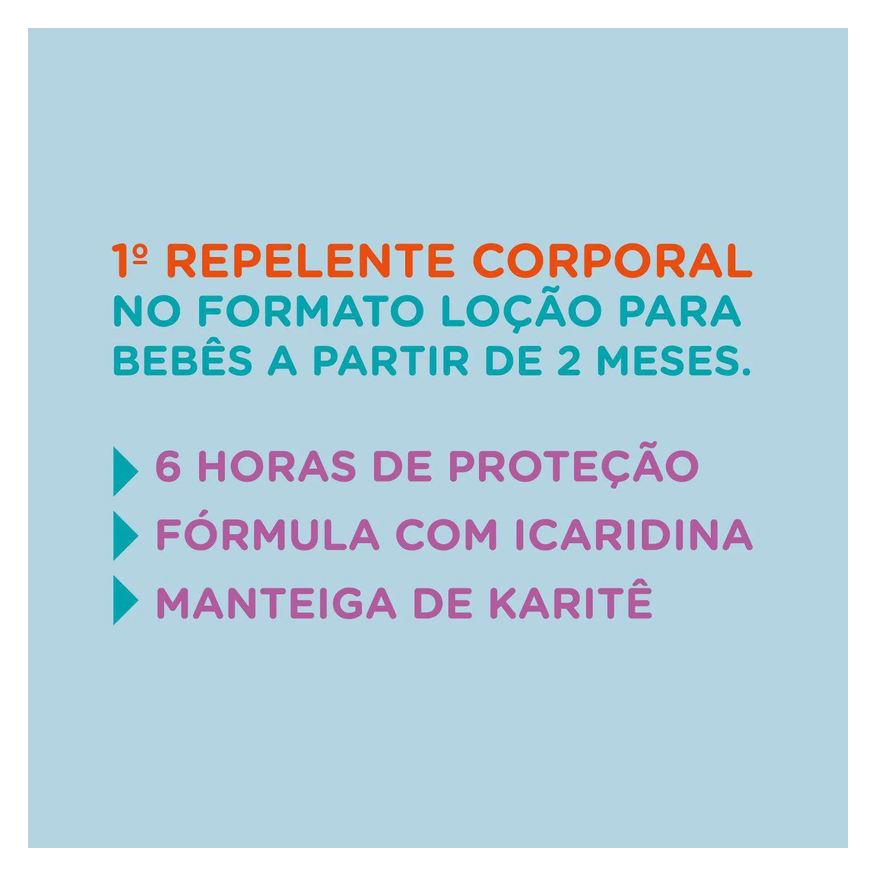 Infantil Repelente SBP Baby Icaridina Sem Fragrância Loção 100ml