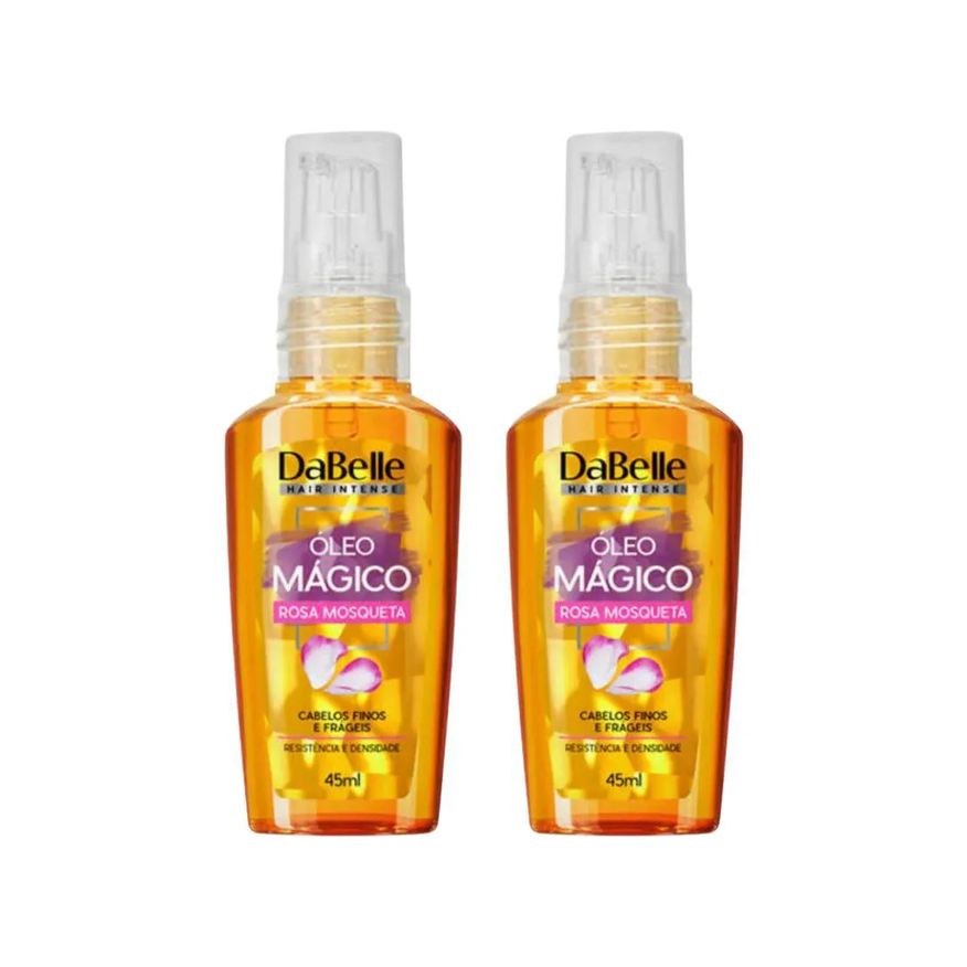 Dabelle Oleo Capilar 45ml Rosa Mosqueta - Kit C / 2un