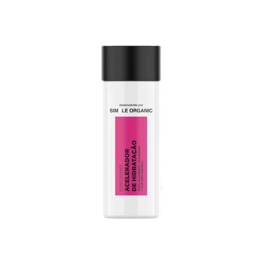Simple Organic Acelerador de Hidratação Fluido Calmante 120ml