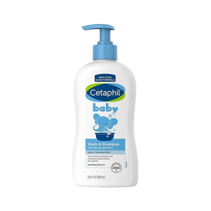 Cetaphil Wash e Shampoo Baby 399ml