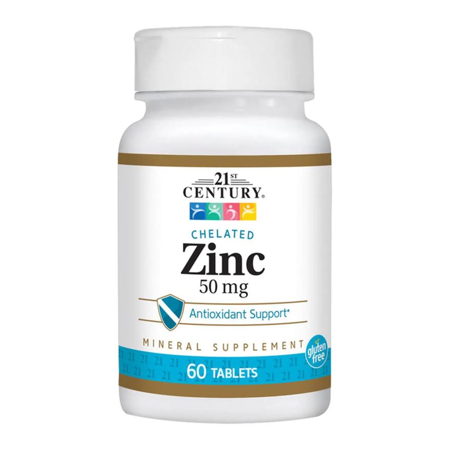 21st Century Zinco 50mg 60 Tabletes