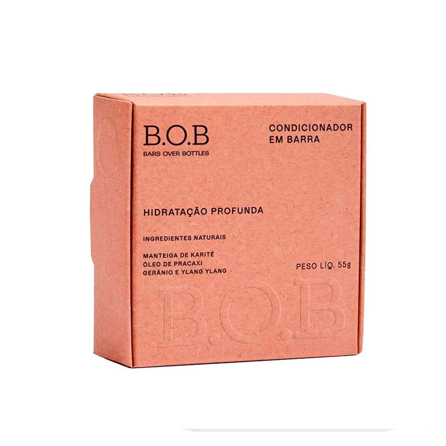 B.O.B Condicionador em Barra Hidratação Profunda 55g