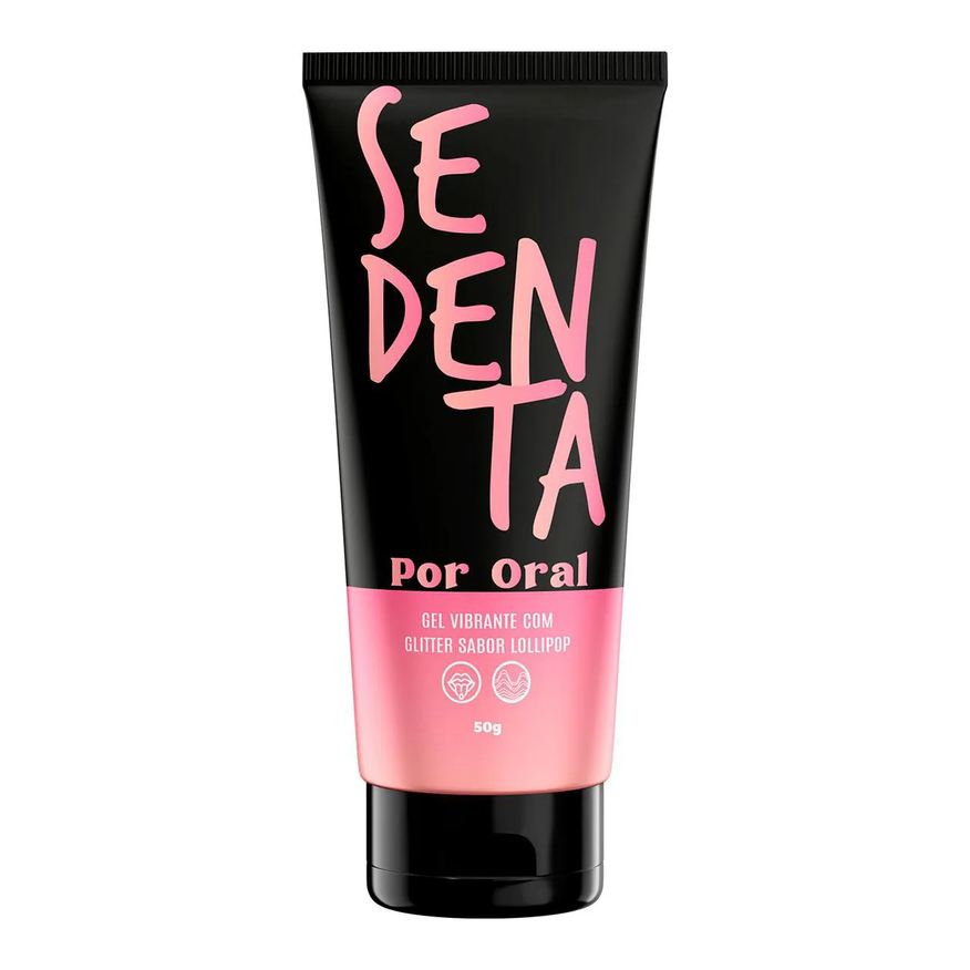 Pepper Blend Gel Lubrificante Íntimo Sedenta por Oral Sem Açúcar 50g Lollipop