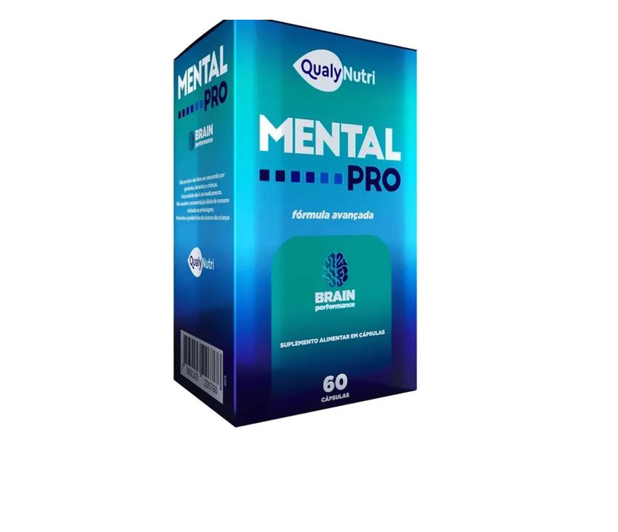 Qualynutri Mental Pro C/60 cápsulas - Qualy Nutri