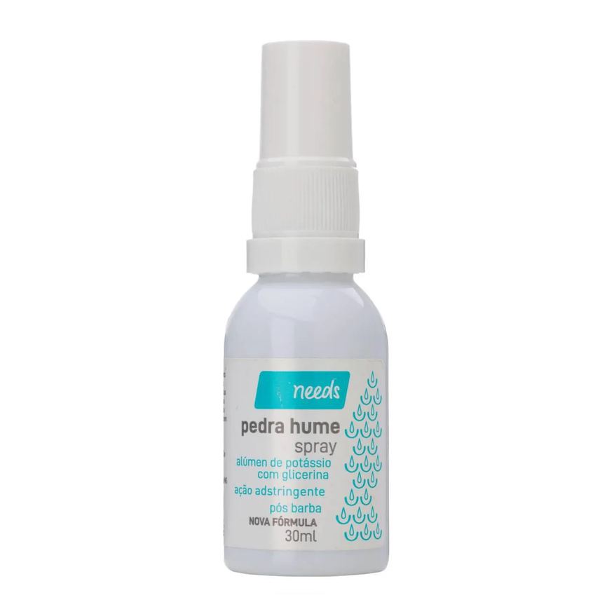 Needs Pedra Hume Alúmen de Potássio com Glicerina Spray 30ml