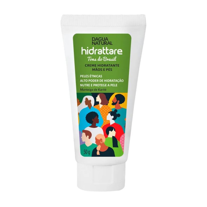 D'Agua Natural Creme Hidratante Mãos e Pes 50g Tons do Brasil Dagua Natural
