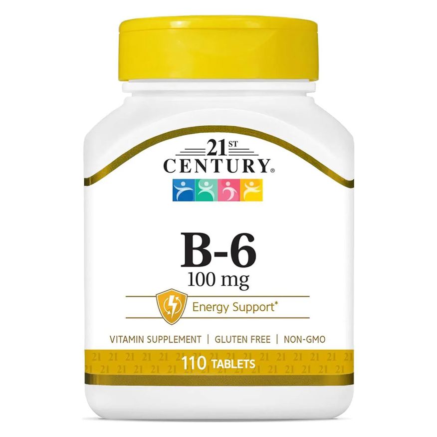 21st Century Vitamina B-6 100mg 110 comprimidos