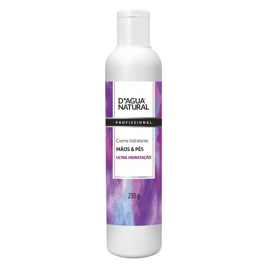 D'Agua Natural Creme Hidratante Maos e Pes Semente Uva 230g Dagua Natural