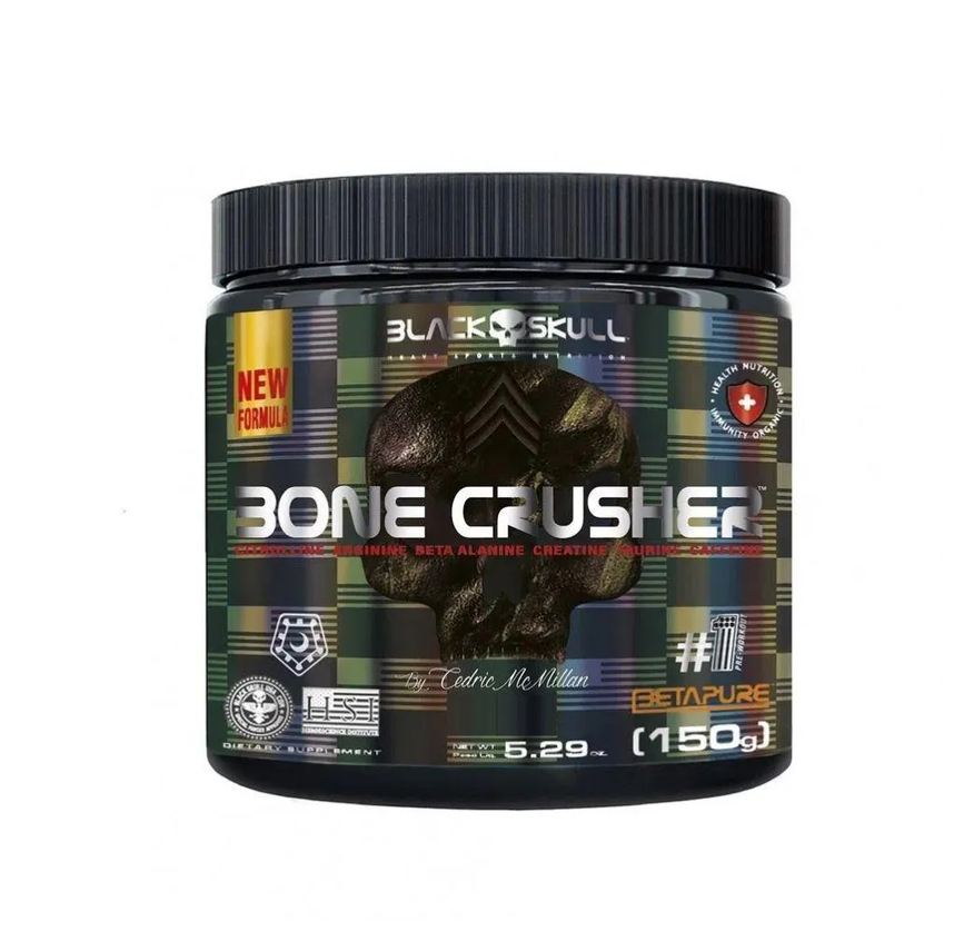 Black Skull Bone Crusher (150g) - Sabor: Wild Grape (Uva)