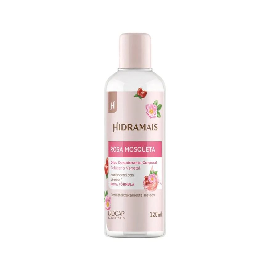 Hidramais Óleo Desodorante Corporal Rosa Mosqueta 120ml