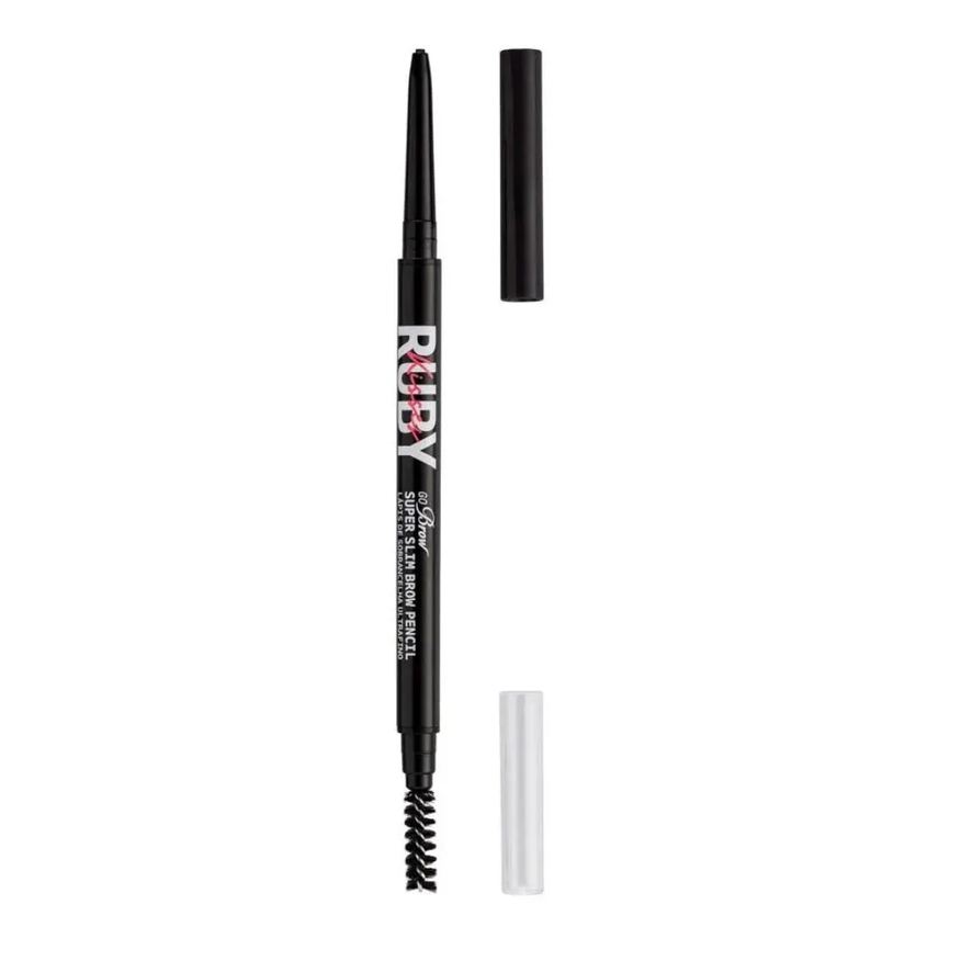 Kiss Lapis Sobrancelha Gobrow Ultrafino Black Brown Ruby Kisses
