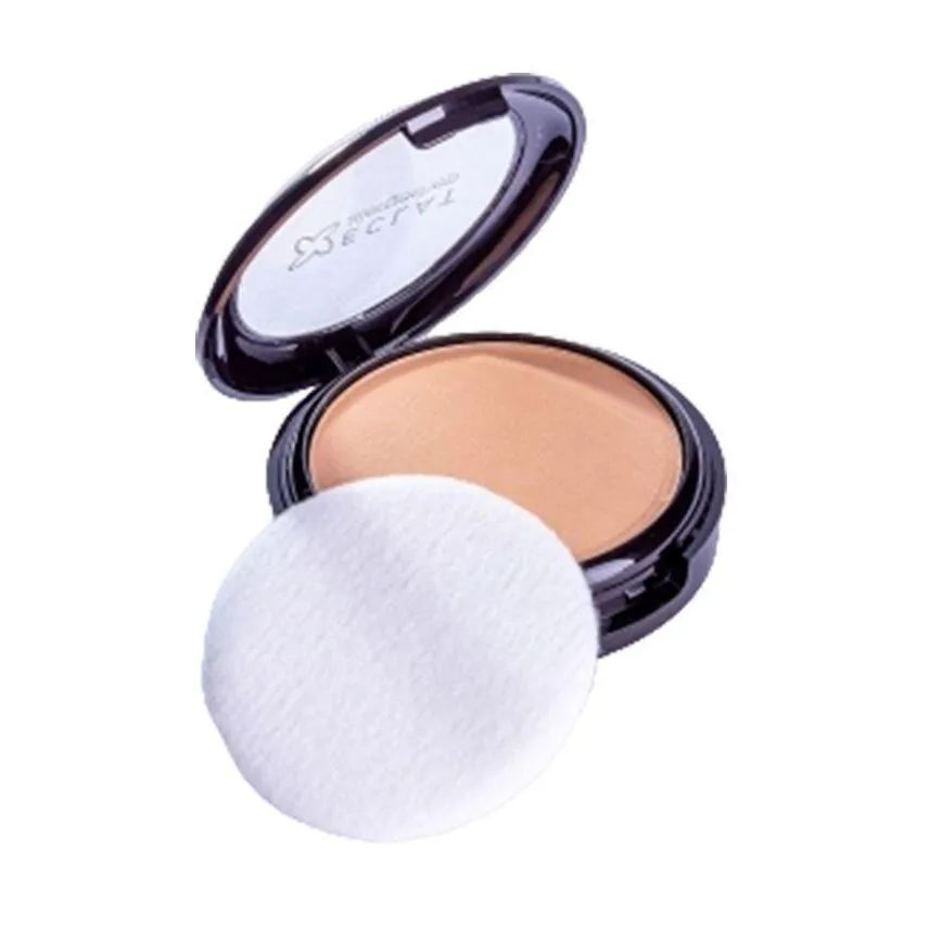 Alergoshop Pó Compacto Facial Hipoalergênico Eclat Cor 03 Bege Escuro 9g