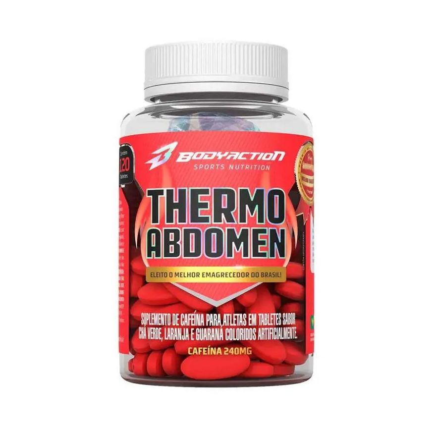 Body Action Thermo Abdomen (120 Tabs) - Padrão: Único