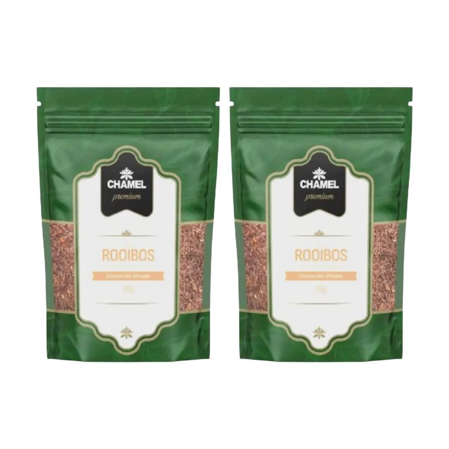 Chamel Kit 2 Chá de Rooibos para Infusão 30g Premium -chamel
