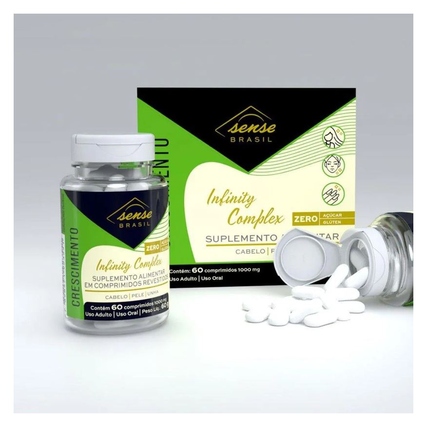 Sense Brasil Complemento Infinity Complex 60 comprimidos
