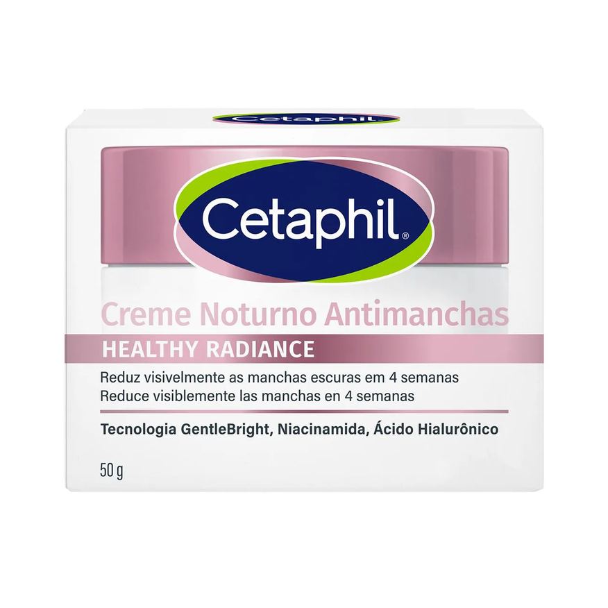 Cetaphil Creme Facial Noturno Antimanchas Healthy Radiance 50g