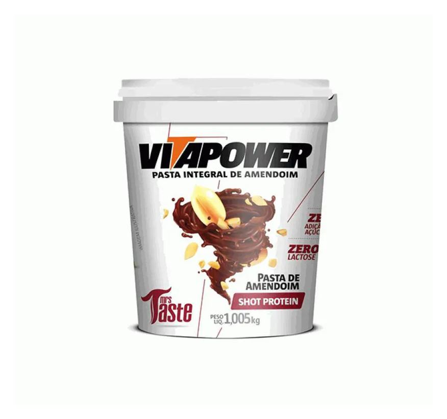 Vita Power Pasta de Amendoim Sabores Gourmet (1,005kg) - Sabor: Shot Protein