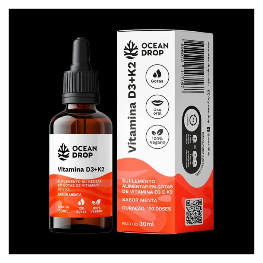 Ocean Drop Vitamina D3 + K2 30ml