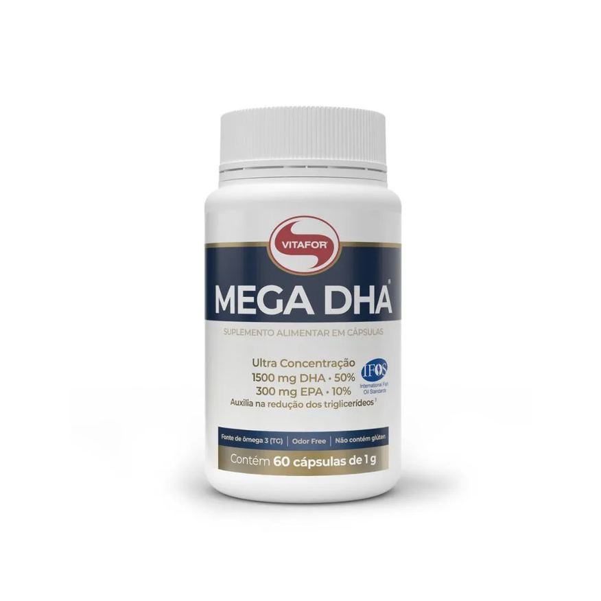 Vitafor Mega Dha 60 Cápsulas.