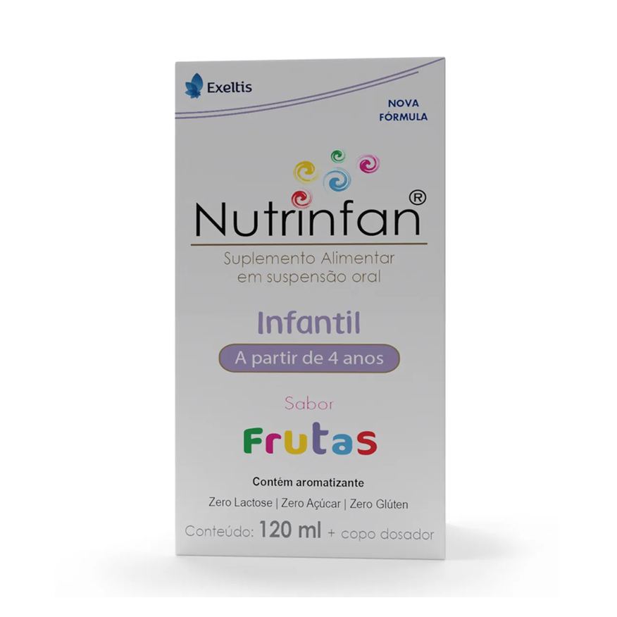 Nutrinfan Polivitamínico Infantil Frutas 120ml + Copo Dosador