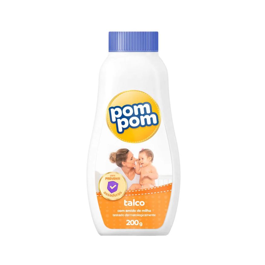 Chá Kit de Bebê Pom Pom Fralda XG com Talco e Sabonete