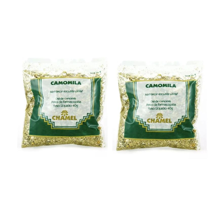Chamel Kit 02 Pacote de Chá de Camomila 40g