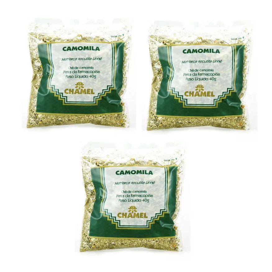 Chamel Kit 03 Pacote de Chá de Camomila 40g