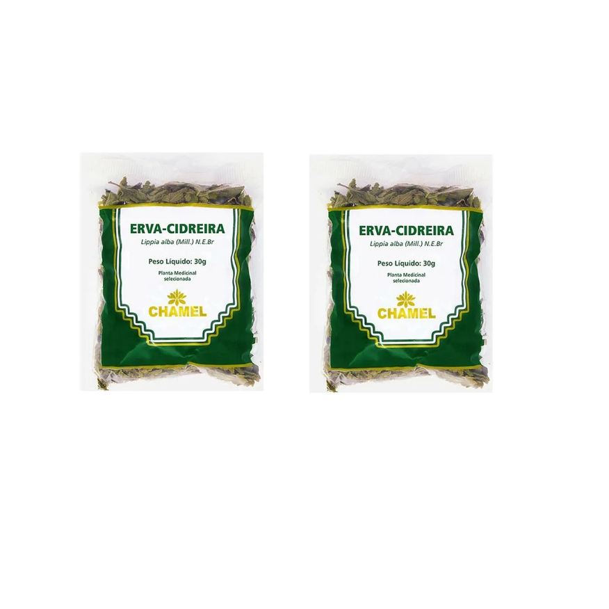 Chamel Kit 02 Pacote de Chá de Erva Cidreira 30g