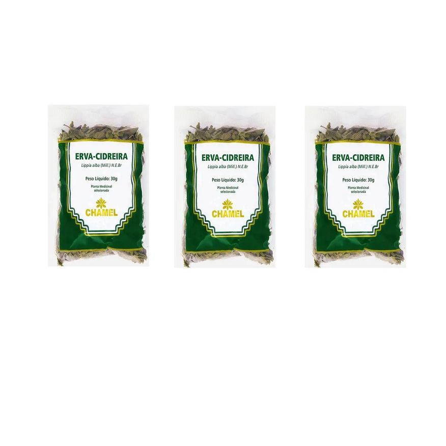 Chamel Kit 03 Pacote de Chá de Erva Cidreira 30g