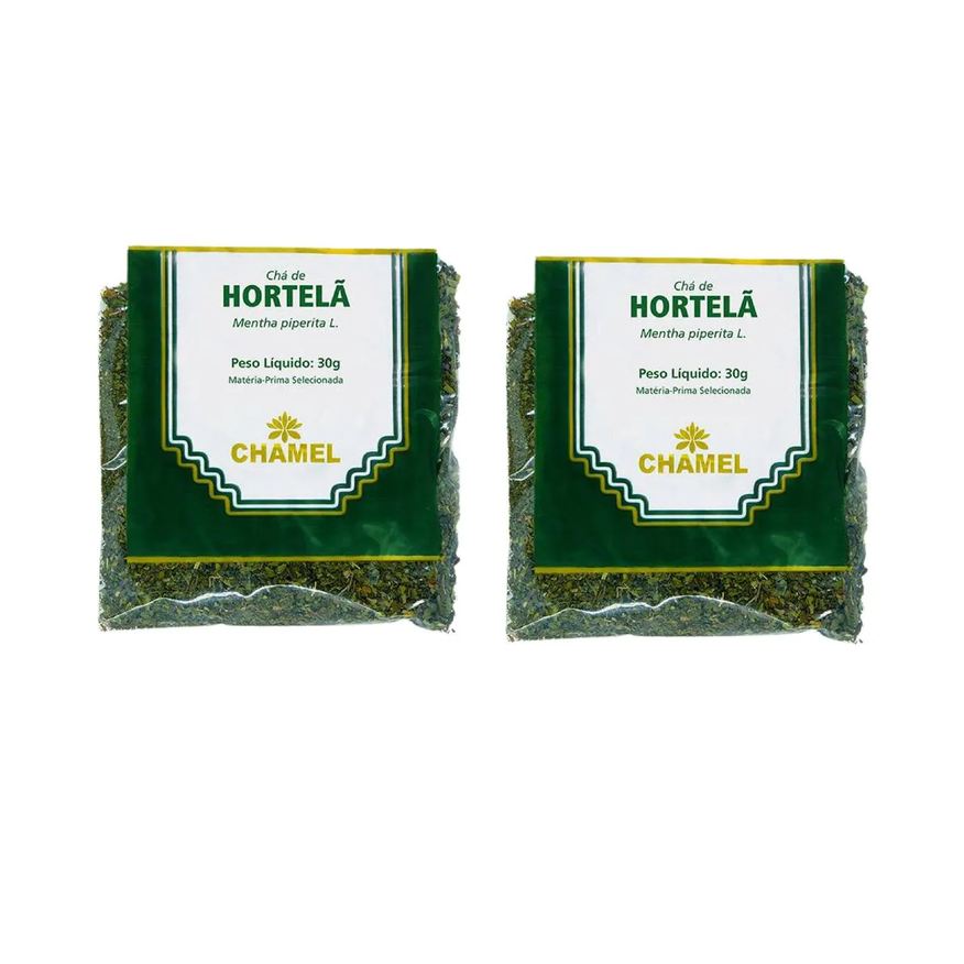Chamel Kit 02 Pacote de Chá de Hortelã 30g