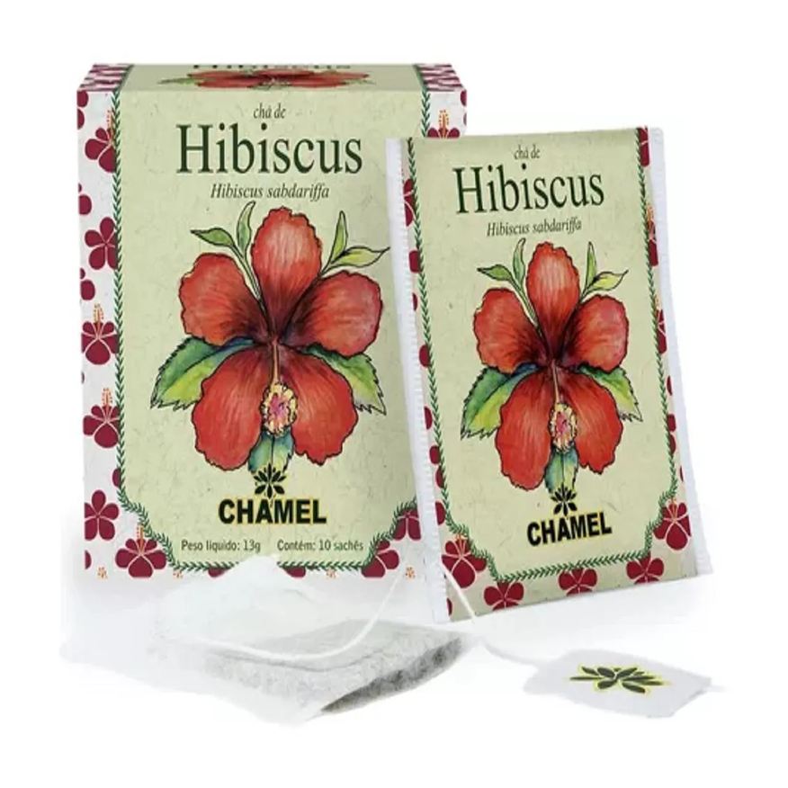 Chamel Chá de Hibiscus com 10 Sachês 13g