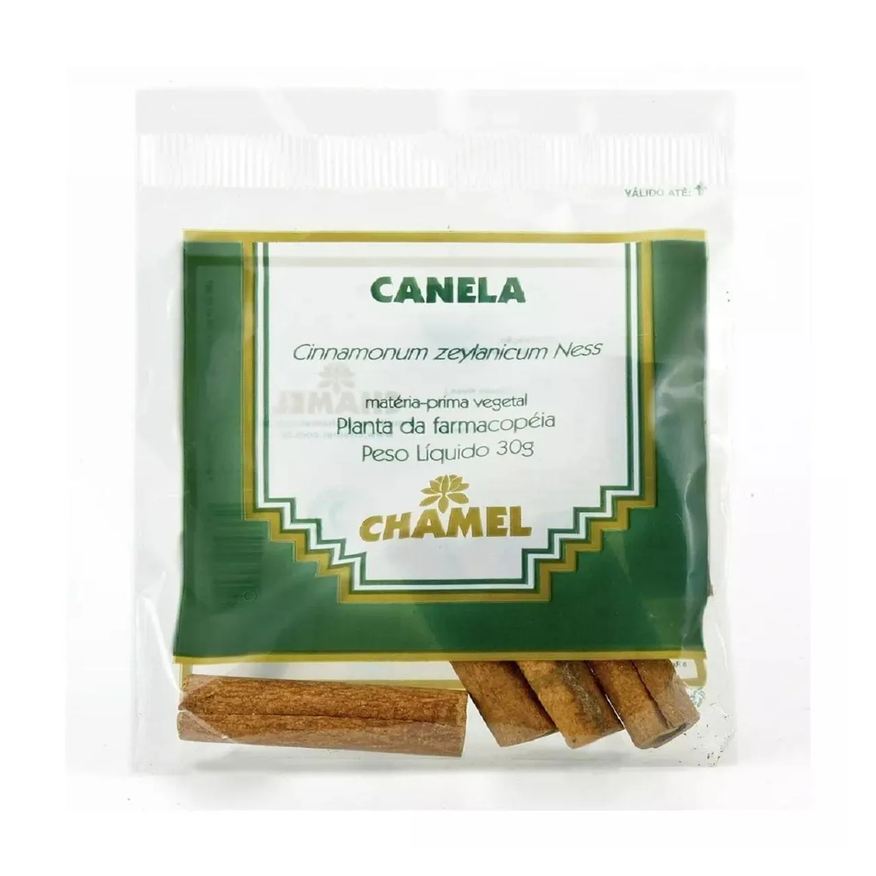 Chamel Pacote Canela Rama para Infusão de Chá 30g