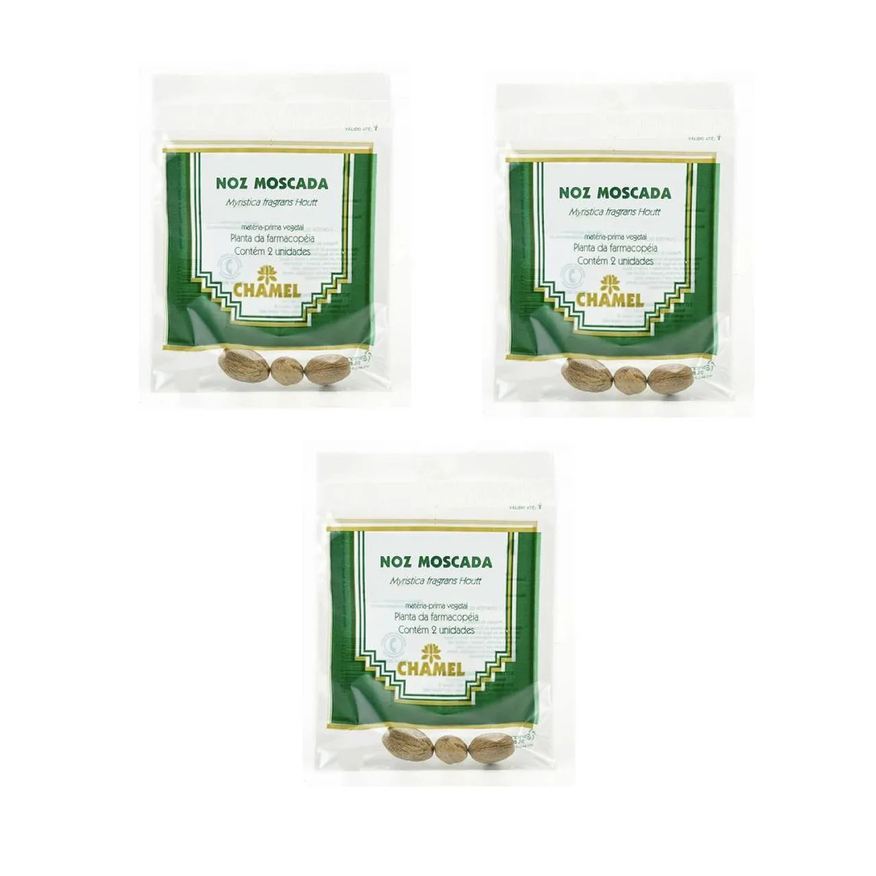 Chamel Kit 03 Noz Moscada com 2 unidades