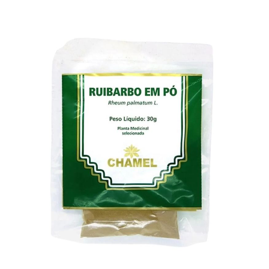 Chamel Pacote de Chá de Ruibarbo Pó 30g