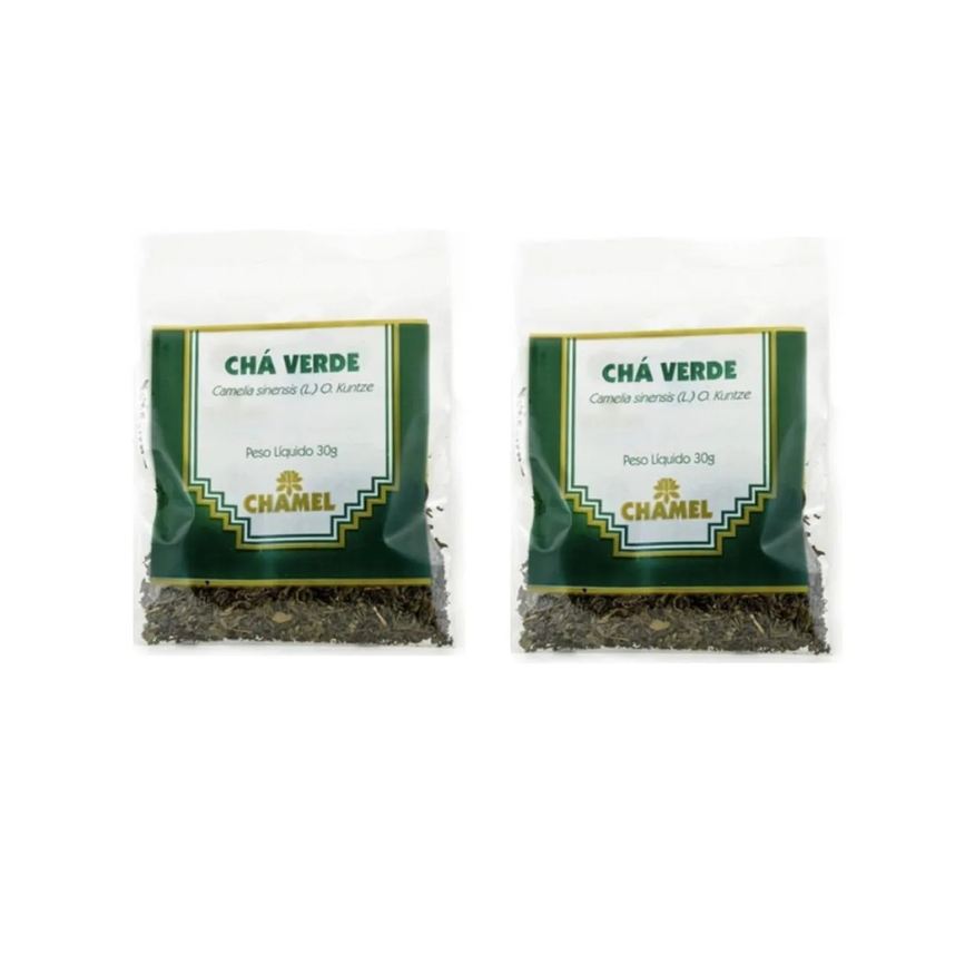 Chamel Kit 02 Pacote de Chá Verde 30g