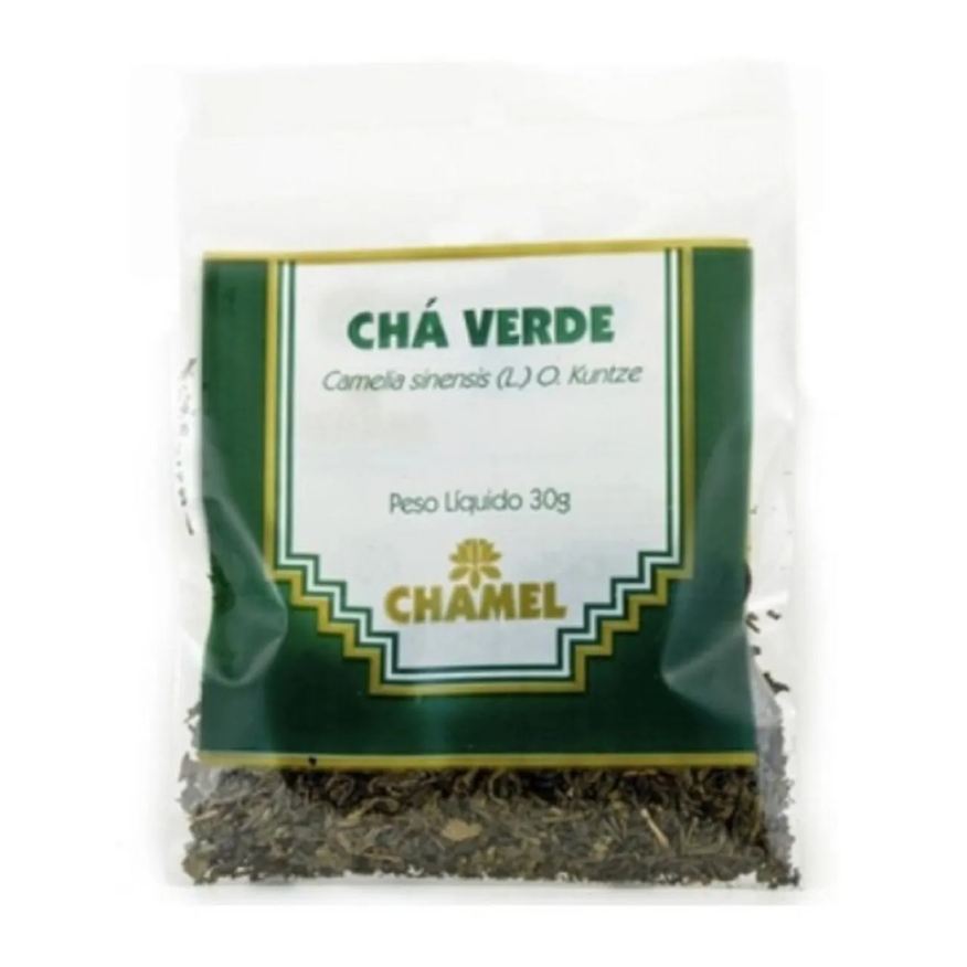 Chamel Pacote de Chá Verde 30g