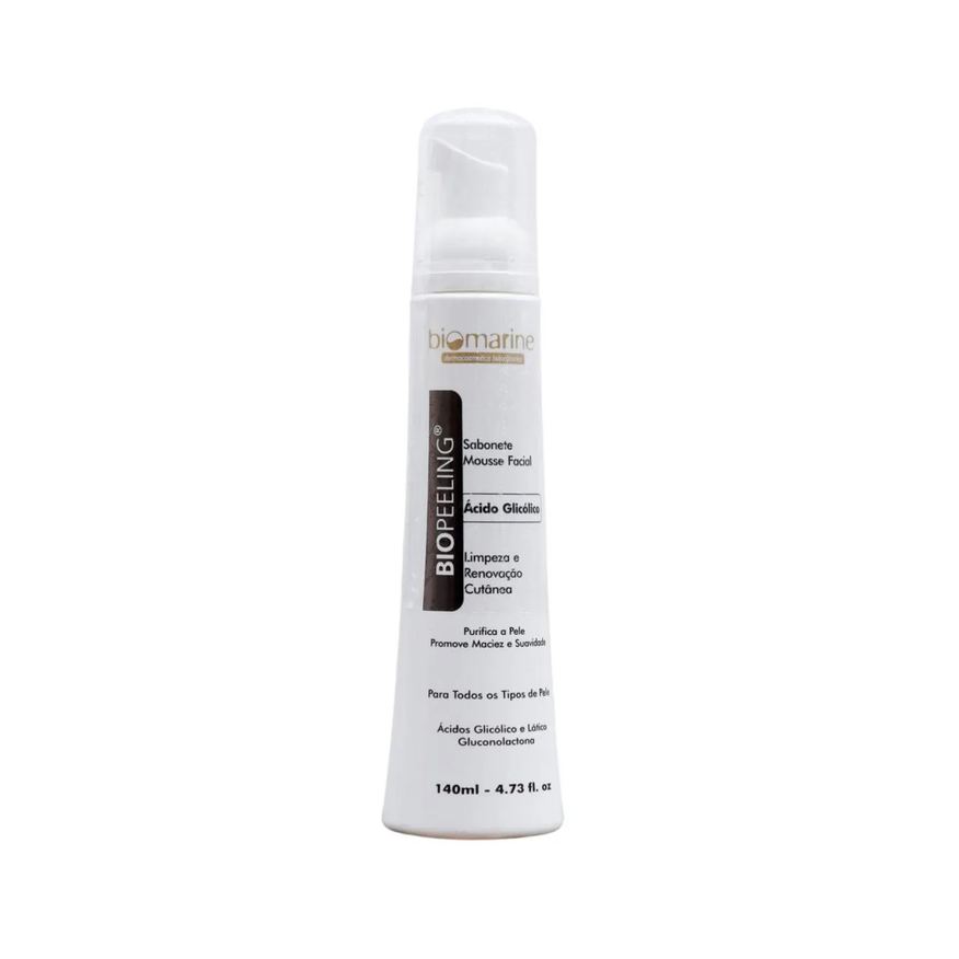 Biomarine Sabonete Facial Biopeeling Ácido Glicólico 140ml