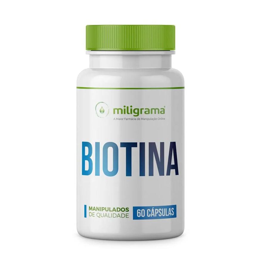Miligrama Biotina 5mg 60 cápsulas