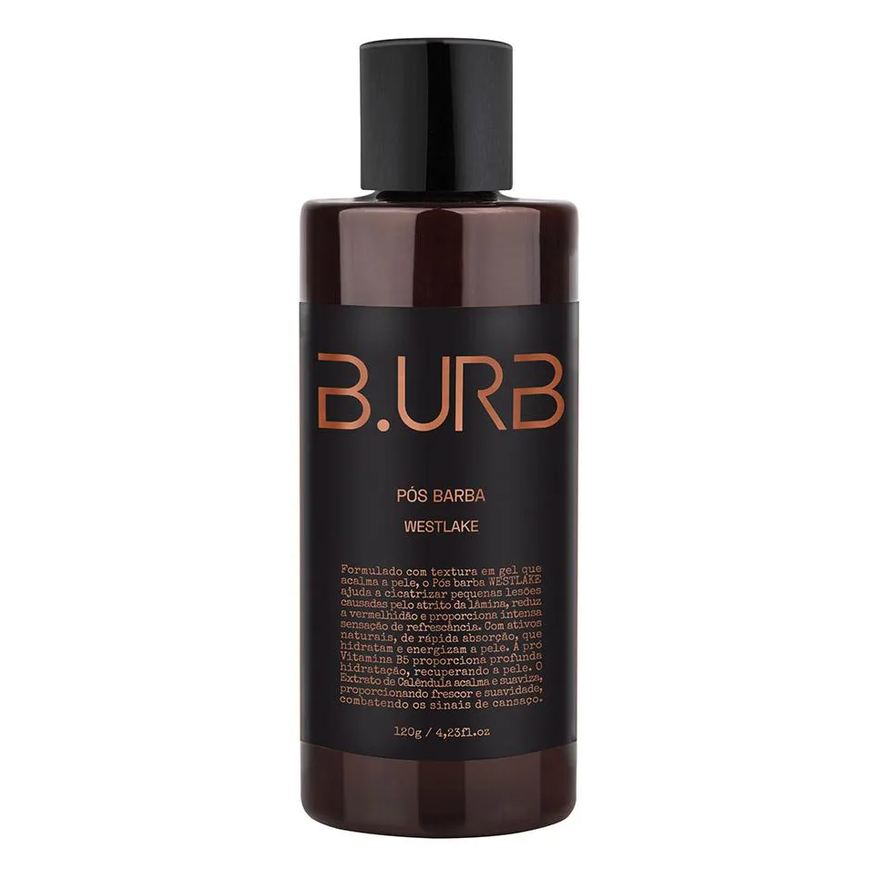 B.urb Loção Pós Barba Westlake Acalma Hidrata Refresca 120g Barba Urbana