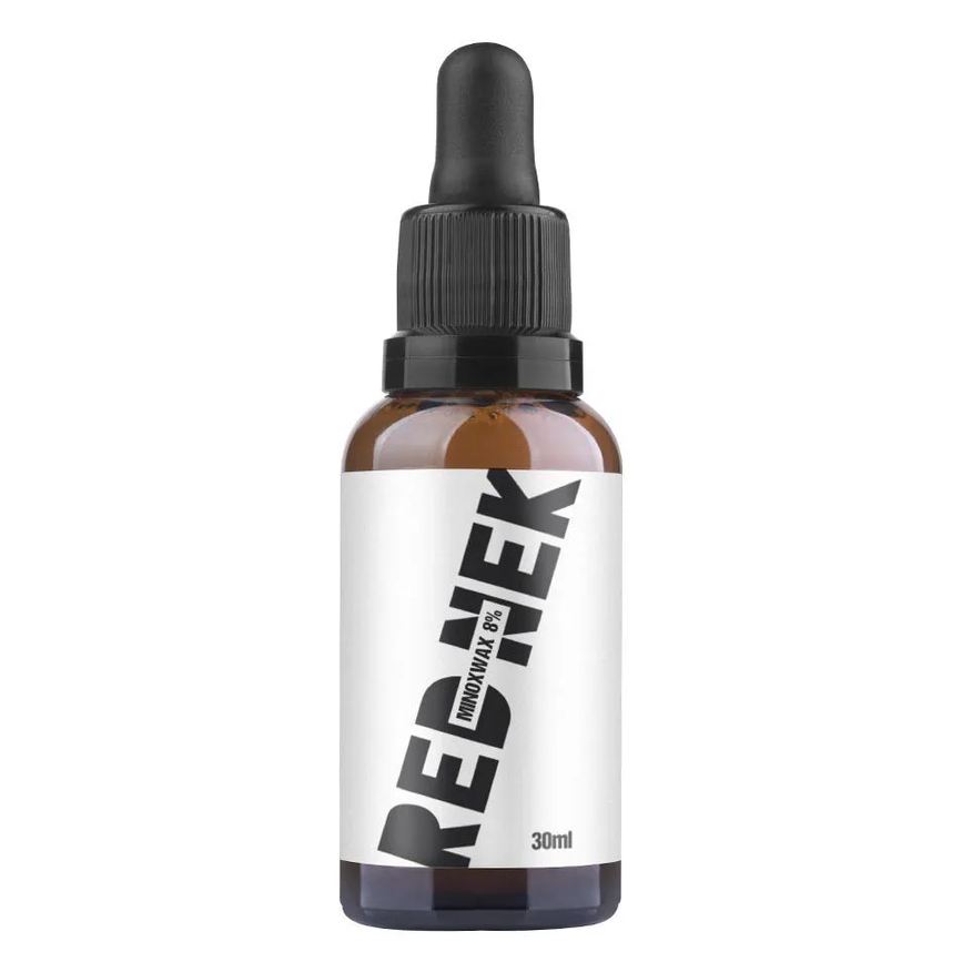 Rednek Minoxwax 8% Crescimento de Barba e Cabelo 30ml Red Nek
