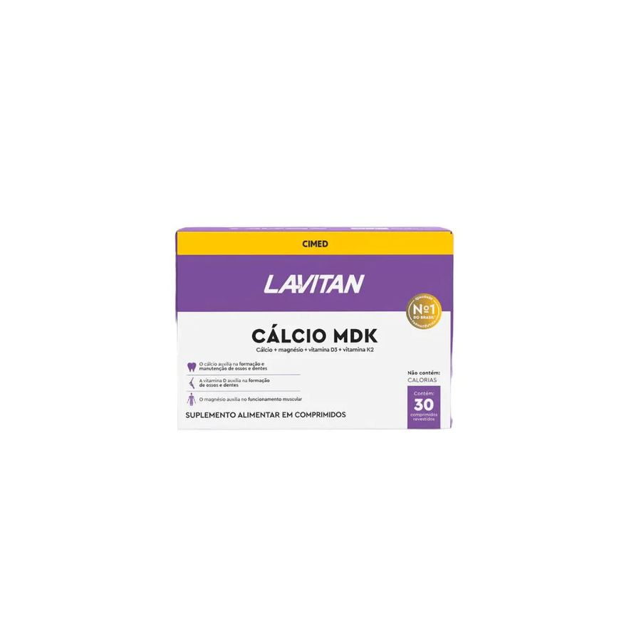Cimed Lavitan Cálcio Mdk - 30 Cpr