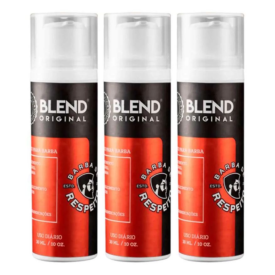Kit 3 Blend Original® 30ml Barba de Respeito