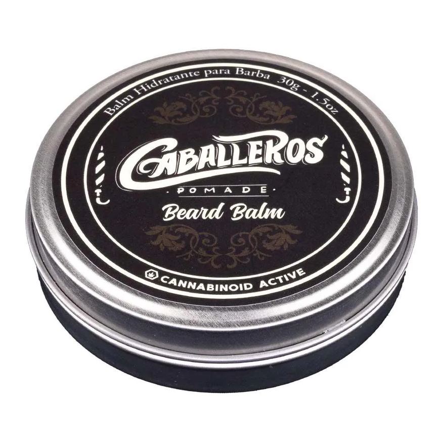 Caballeros Beard Balm Hidratante para Barba em Cera 30g