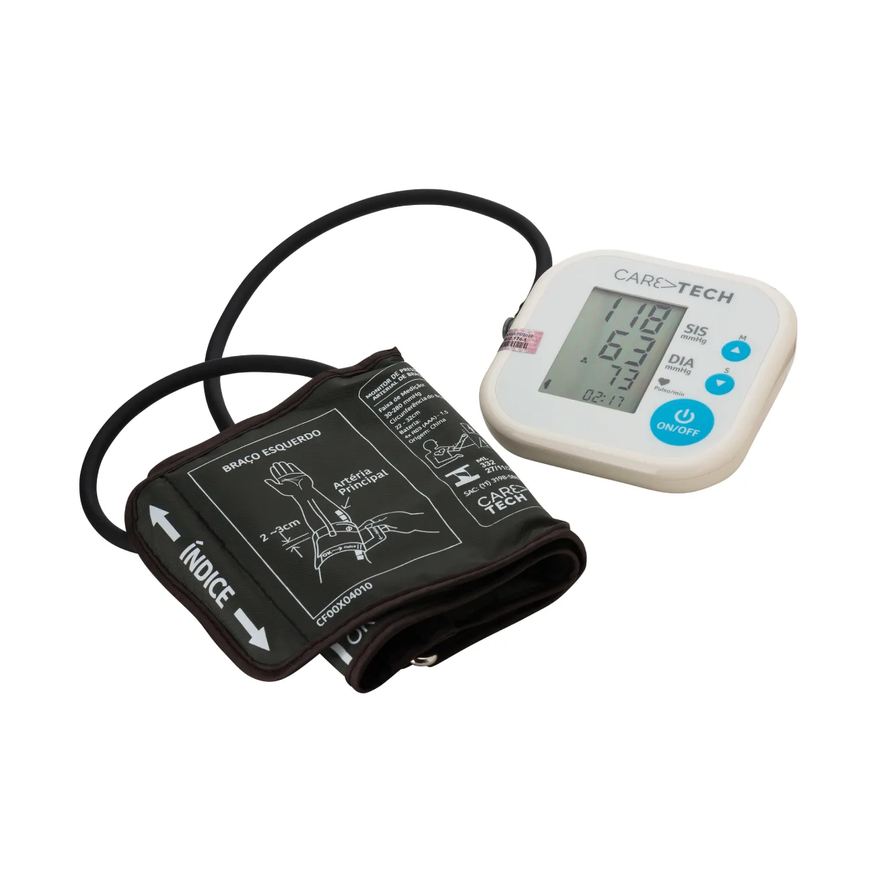 de Monitor Pressão Arterial de Braço Caretech HCogoRD 1 unidade