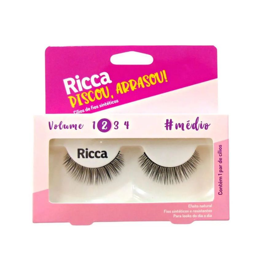 Big Universo Cílios Postiços Ricca Belliz Piscou,arrasou Vol:2 Médio Cód.2674