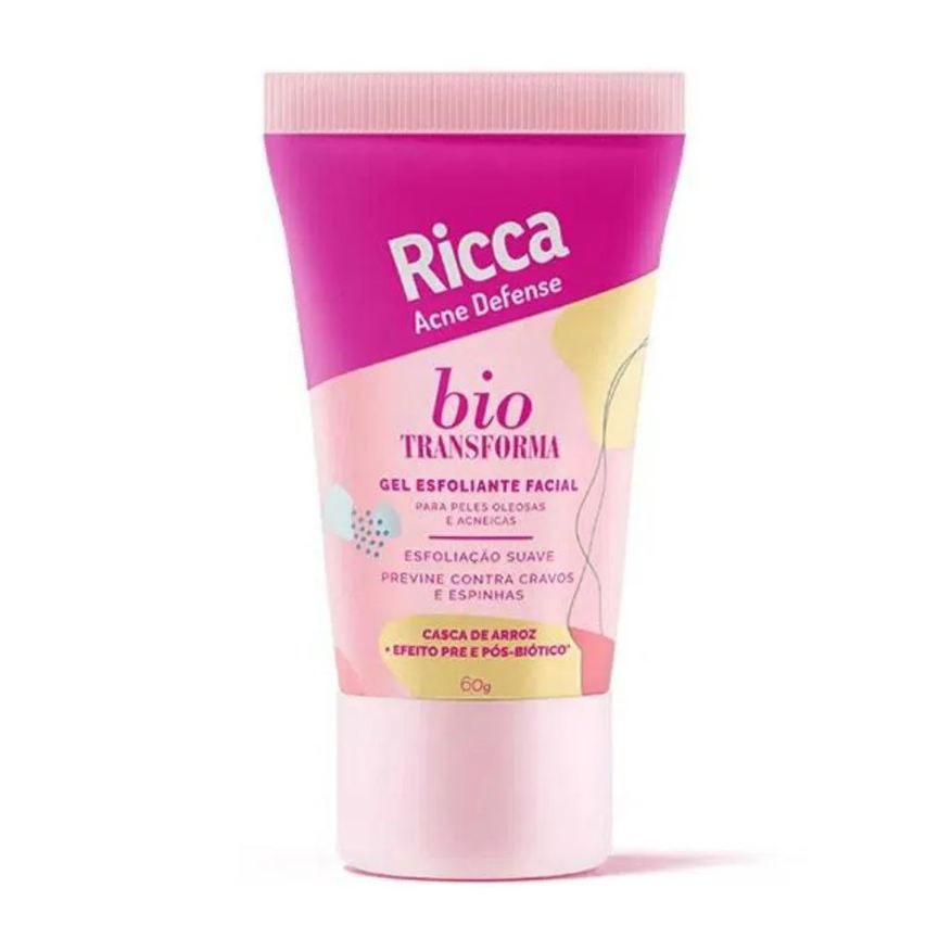 Big Universo Gel Esfoliante Facial Ricca Belliz Bio Transforma Acne Defense 60g
